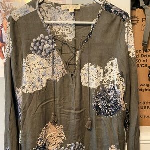 Boho long sleeve shirt